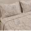 Set prekrivač Bloom beige/lila