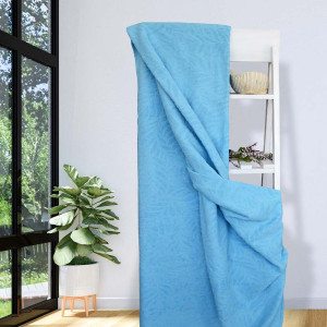 Frotirni Pokrivač Leona svijetlo plavi 200X200