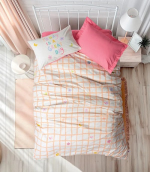 Posteljina Jours Pink 140x200