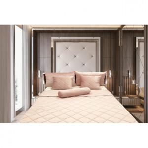 Prekrivač Glorija roze 140X200