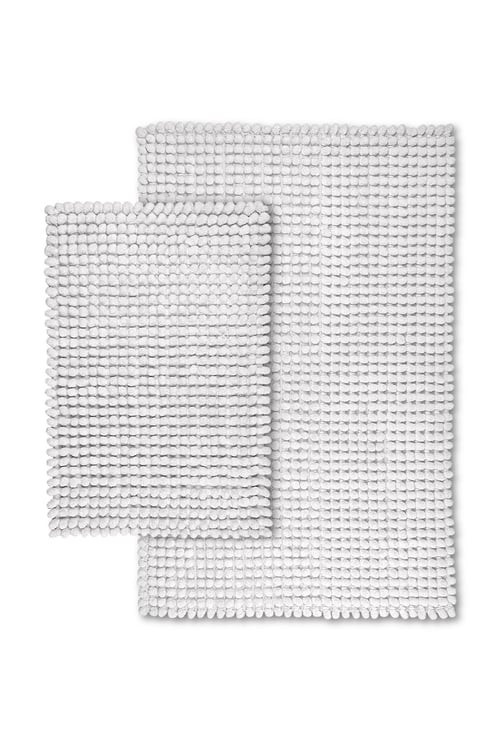 Prostirka za kupatilo bijele Bubbles 2/1