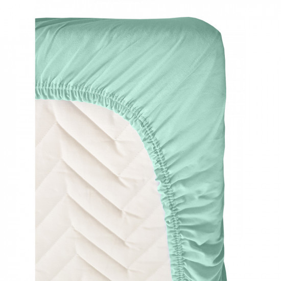 Čaršaf na gumu Textil mint 90x200