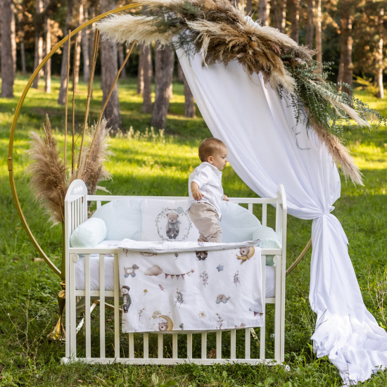 Bebi komplet Retro mede za dječake