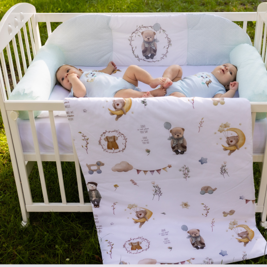 Bebi komplet Retro mede za dječake