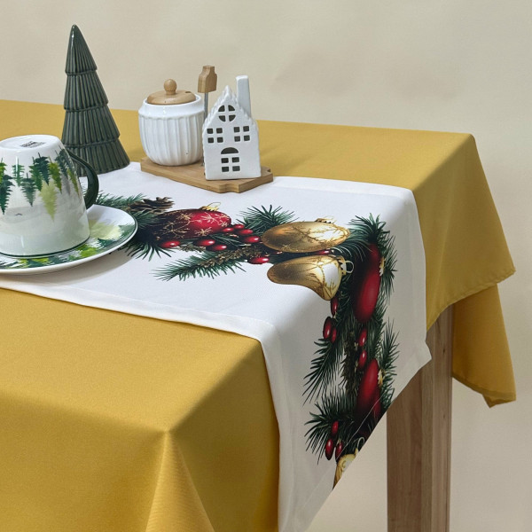 Novogodišnji stolnjak + raner 140x180