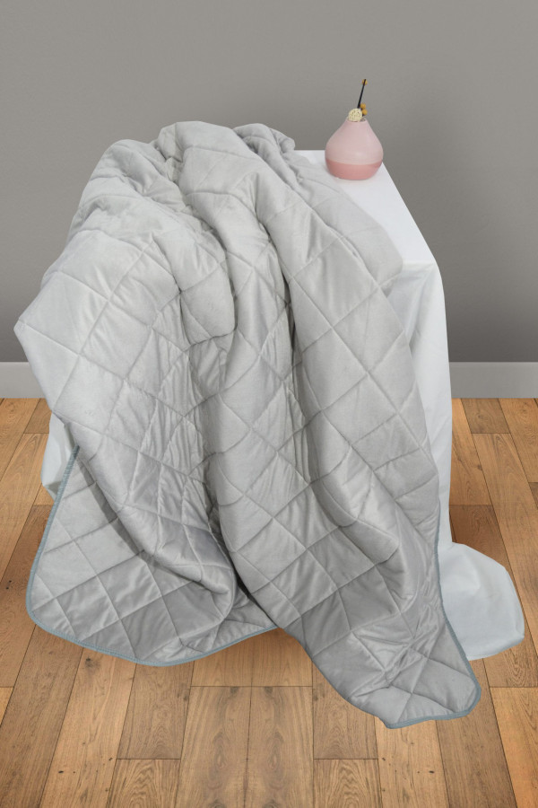 Prekrivač Glorija siva