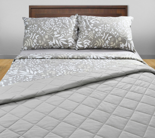 Prekrivač Glorija siva