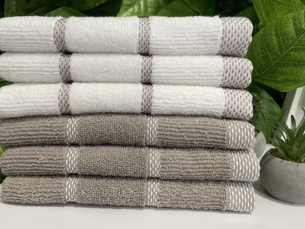 Peškir Lines bež 50x90