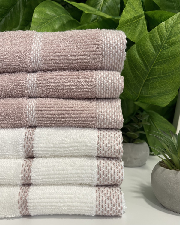 Peškir Lines roze 50x90